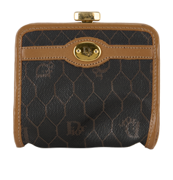 Christian Dior Vintage Coin Purse, Canvas, Brown, MIF, 1*